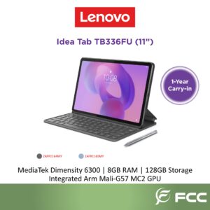 Lenovo Idea Tab 11 inch TB336FU MediaTek Dimensity 6300 8GB 128GB Storage