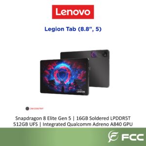 Lenovo Legion Tab Gen 5 Snapdragon 8 Elite Gen 5 16GB 512GB SSD