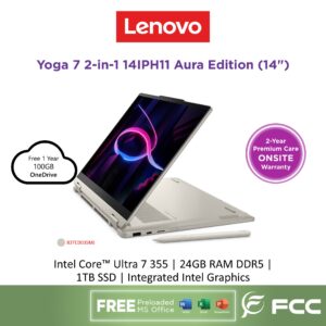 Lenovo Yoga 7 2-in-1 14IPH11 Intel Core Ultra 7 355 24GB 1TB SSD