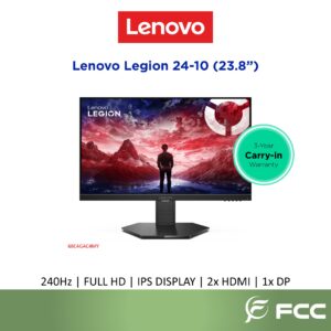 Lenovo Legion 24-10 Monitor 240Hz IPS Gaming Monitor