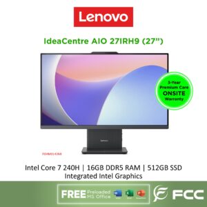 Lenovo IdeaCentre AIO 27IRH9 Intel Core 7 240H 16GB 512GB SSD