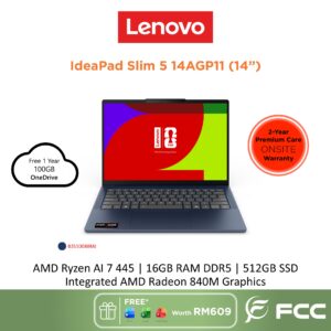 Lenovo IdeaPad Slim 5 14AGP11 AMD Ryzen AI 7 445 16GB 512GB SSD