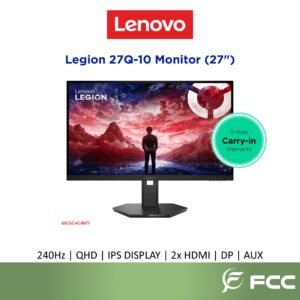 Legion 27Q-10 27" QHD 240Hz Gaming Monitor